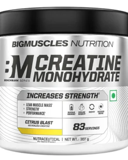 BigMuscles Benchmark Creatine Monohydrate Citrus Blast 83 Servings