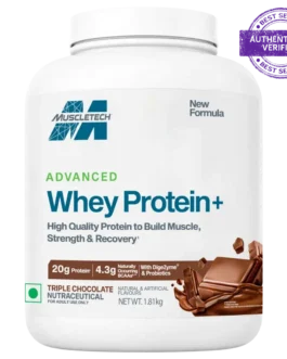 Muscletech™ Advanced Whey Protein+ Protein Powder, Whey Protein Triple Chocolate 1.8kg