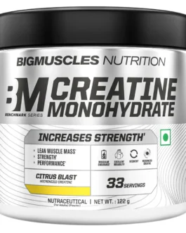 BigMuscles Benchmark Creatine Monohydrate Citrus Blast 33 Servings