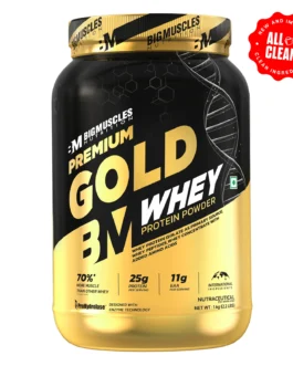 BigMuscles Premium Gold Whey Protein Belgian chocolate 1kg