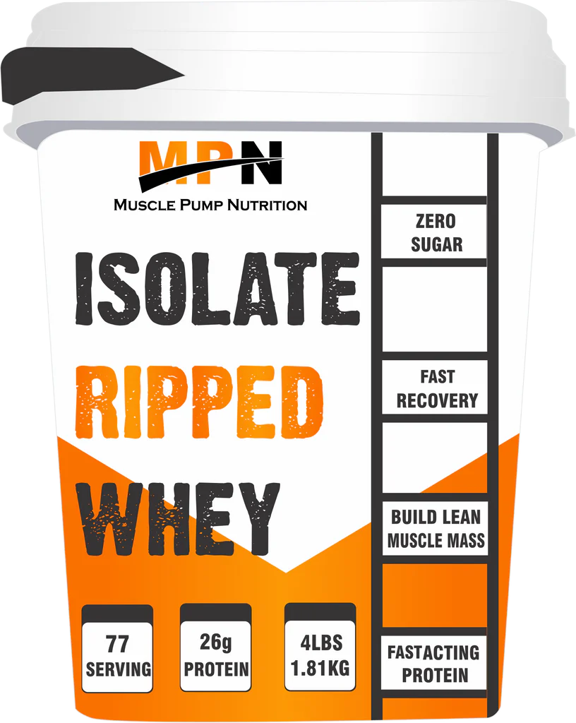 mpn isolate ripped whey chocolate 4lbs