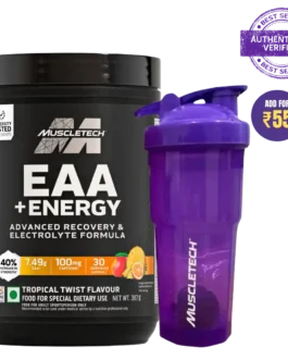 Muscletech™ EAA+ Energy Amino Acid, Muscle Building, Recovery Tropical twist 30 servings