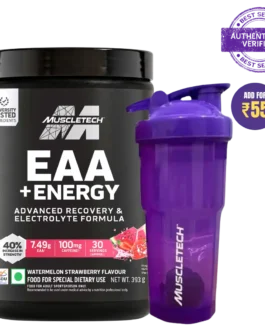 Muscletech™ EAA+ Energy Amino Acid, Muscle Building, Recovery Watermelon strawberry 30 servings