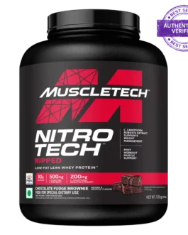 MuscleTech™ Nitro-Tech™ Ripped Whey Protein Powder Protein Powder, Weight Management Chocolate fudge brownie 1.72KG