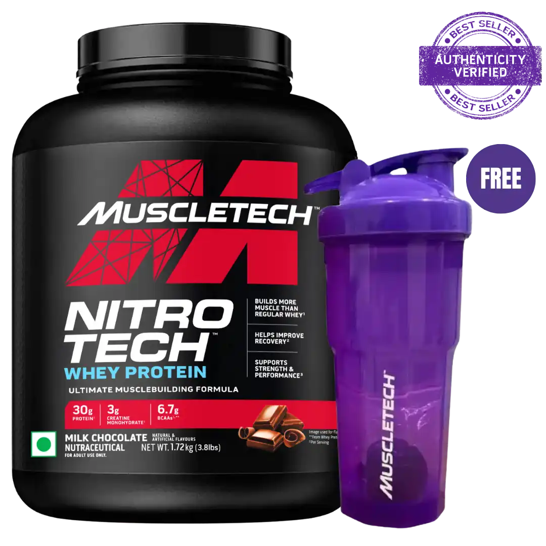 Muscletech™ Nitro-Tech™ Whey Protein Milk chocolate 1.72kg muscletech™ nitro tech™ whey protein milk chocolate 1.72kg