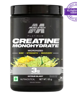 Muscletech™ Platinum Creatine Monohydrate citrus Blast 33 servings