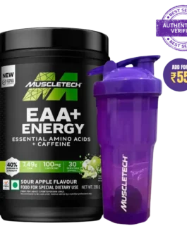 Muscletech™ EAA+ Energy Amino Acid, Muscle Building, Recovery sour apple 30 servings