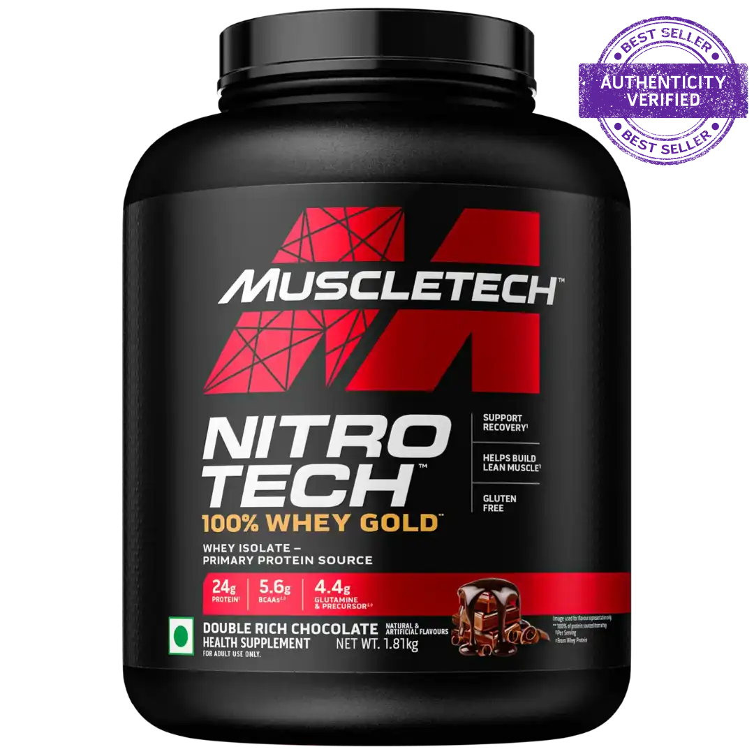 Muscletech™ Nitro-Tech™ Whey Gold Protein Powder Double rich chocolate 1.8kg muscletech™ nitro tech™ whey gold protein powder double rich chocolate 1.8kg
