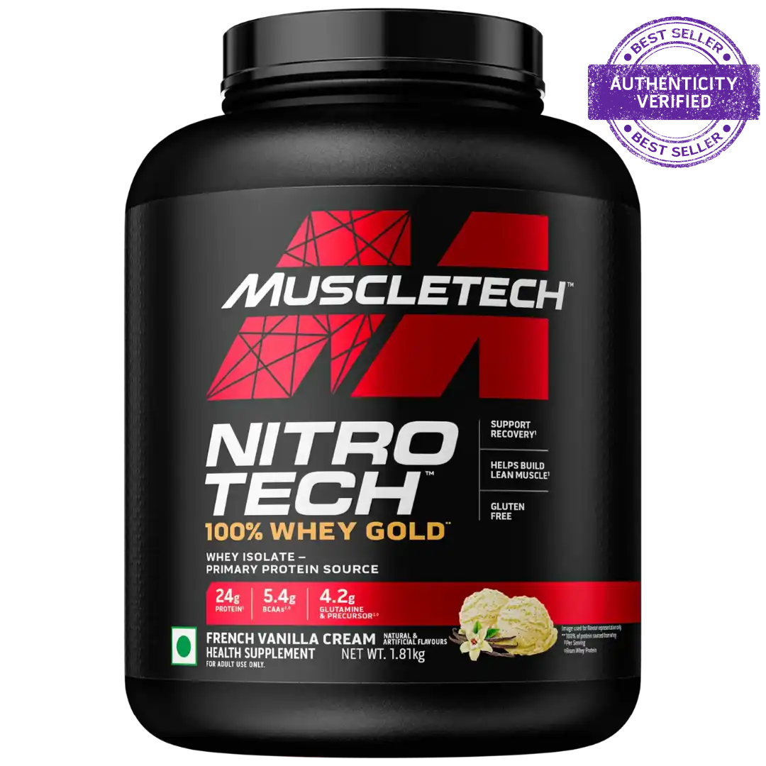 Muscletech™ Nitro-Tech™ Whey Gold Protein Powder French vanila cream 1.8 kg auto draft