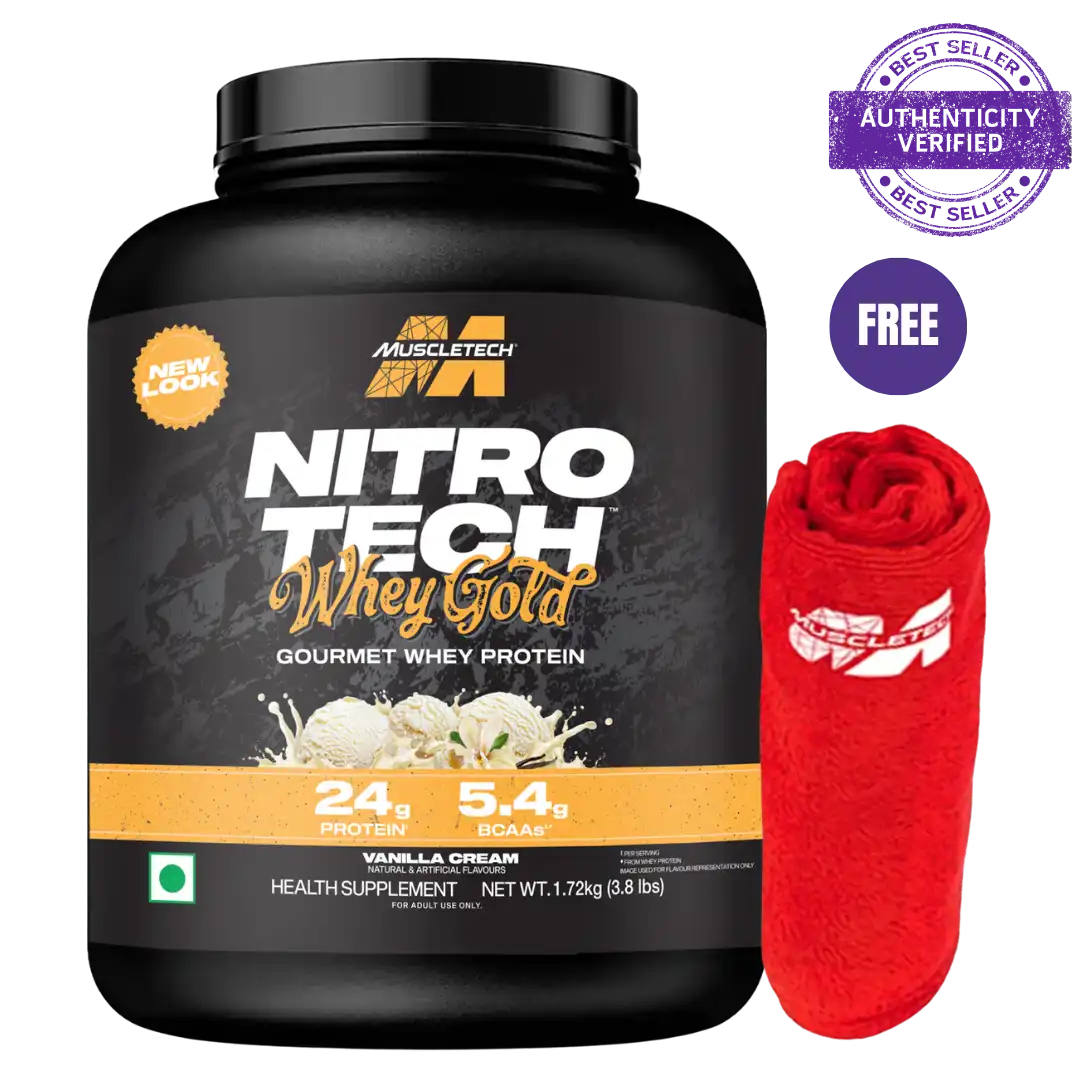 muscletech™ nitro tech™ whey gold protein powder french vanila cream 1.72 kg muscletech™ nitro tech™ whey gold protein powder french vanila cream 1.72 kg