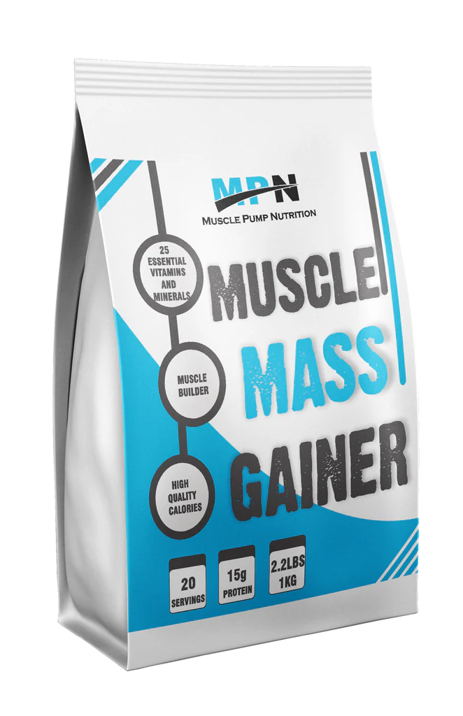 mpn muscle mass gainer chocolate 1kg