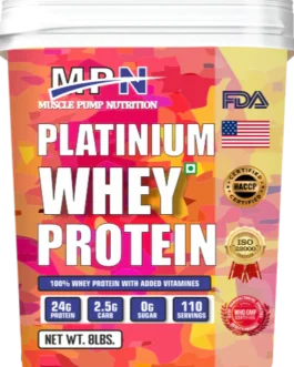 PLATINIUM WHEY PROTEIN 8LBS