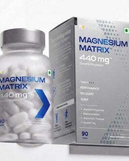 MuscleBlaze Prime Series Magnesium Matrix Unflavoured • 90 tablets