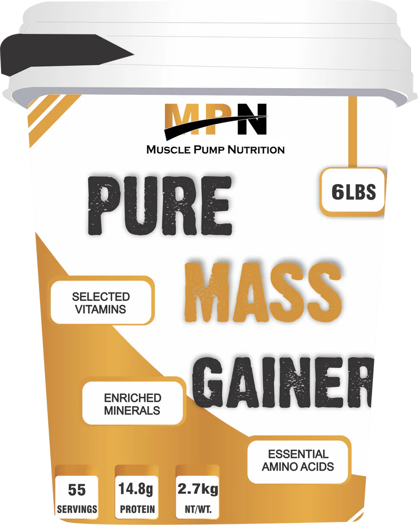 mpn pure mass gainer choclate 6lbs 2.7kg